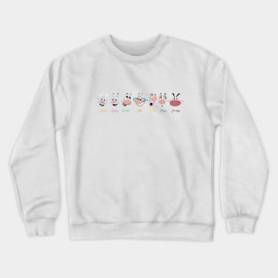 7 Dwarfs Emotions Crewneck Sweatshirt